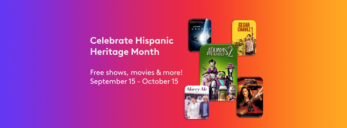 Hispanic Heritage Month is September 15 through October 15